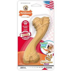 Nylabone Power chew Curvy Dental Chew Peanut Butter Flavor Giant